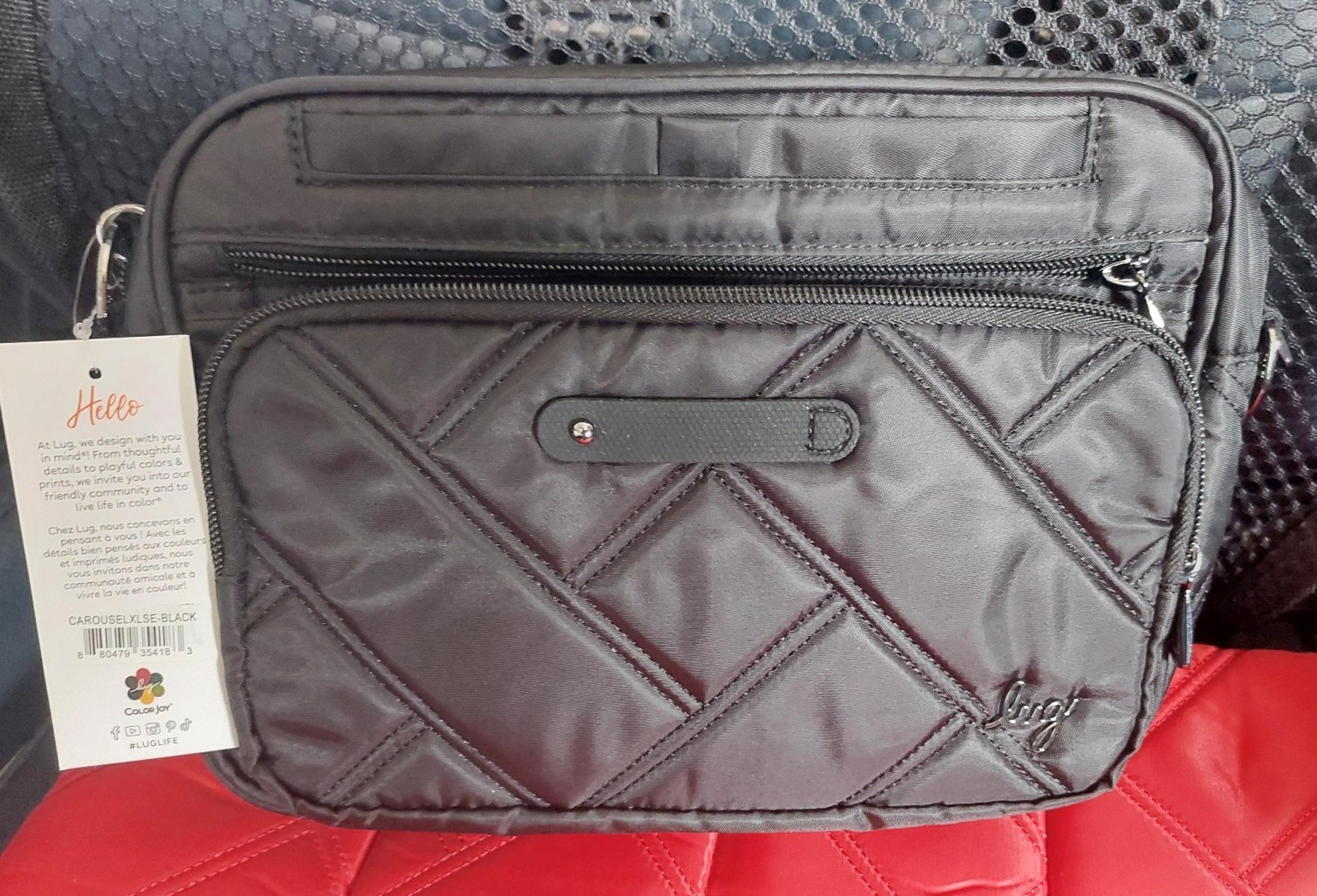 Black Carousel XL SE Crossbody Bag - NWT - Lug
