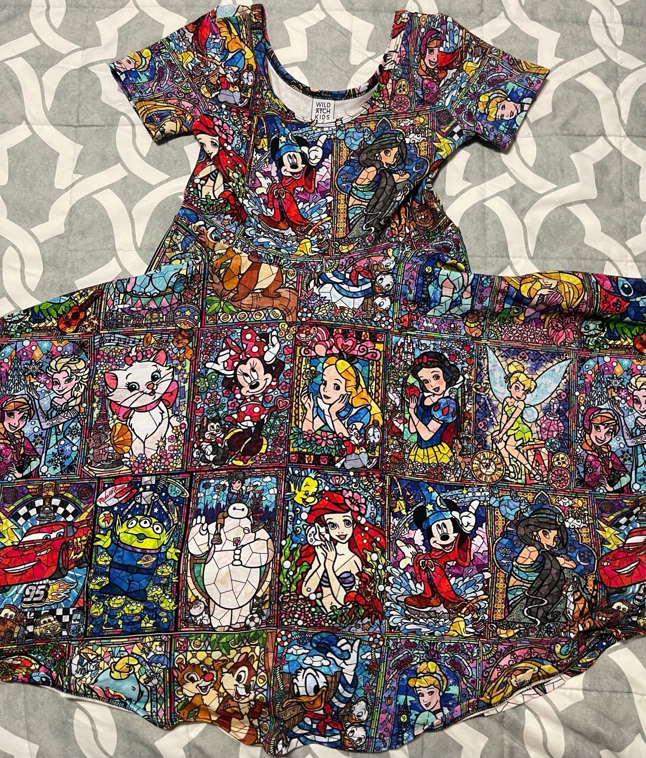 WRK Stained Glass Twirl Dress