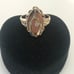 10K YELLOW/GOLD WISHBONE & DIAMOND RING