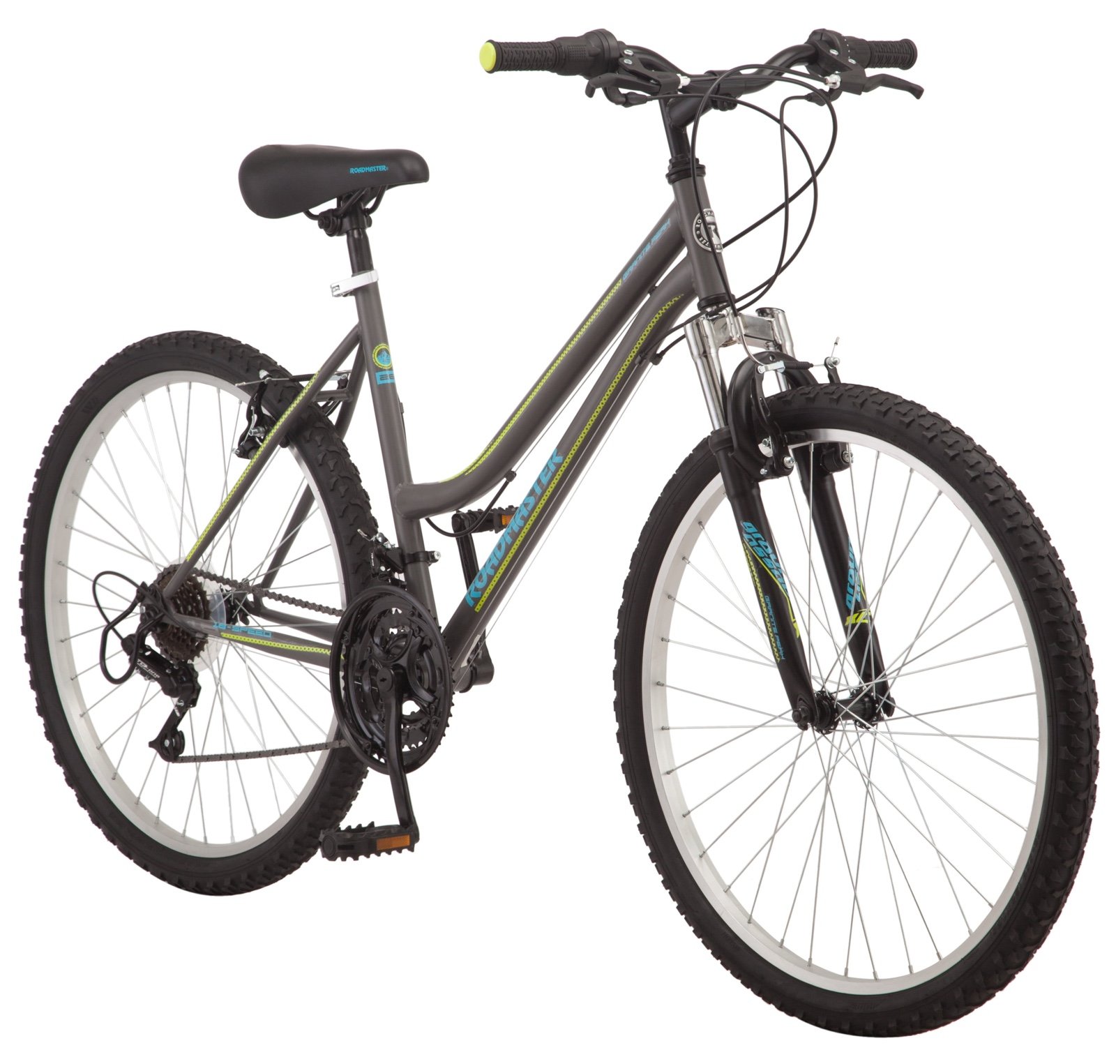 Roadmaster Granite Peak Women's Mountain Bike, 26-inch wheels, Grey
