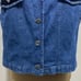 Denim Velvet Vest Angel Accents Cherub Jeans Unique Stongebridge Size 12