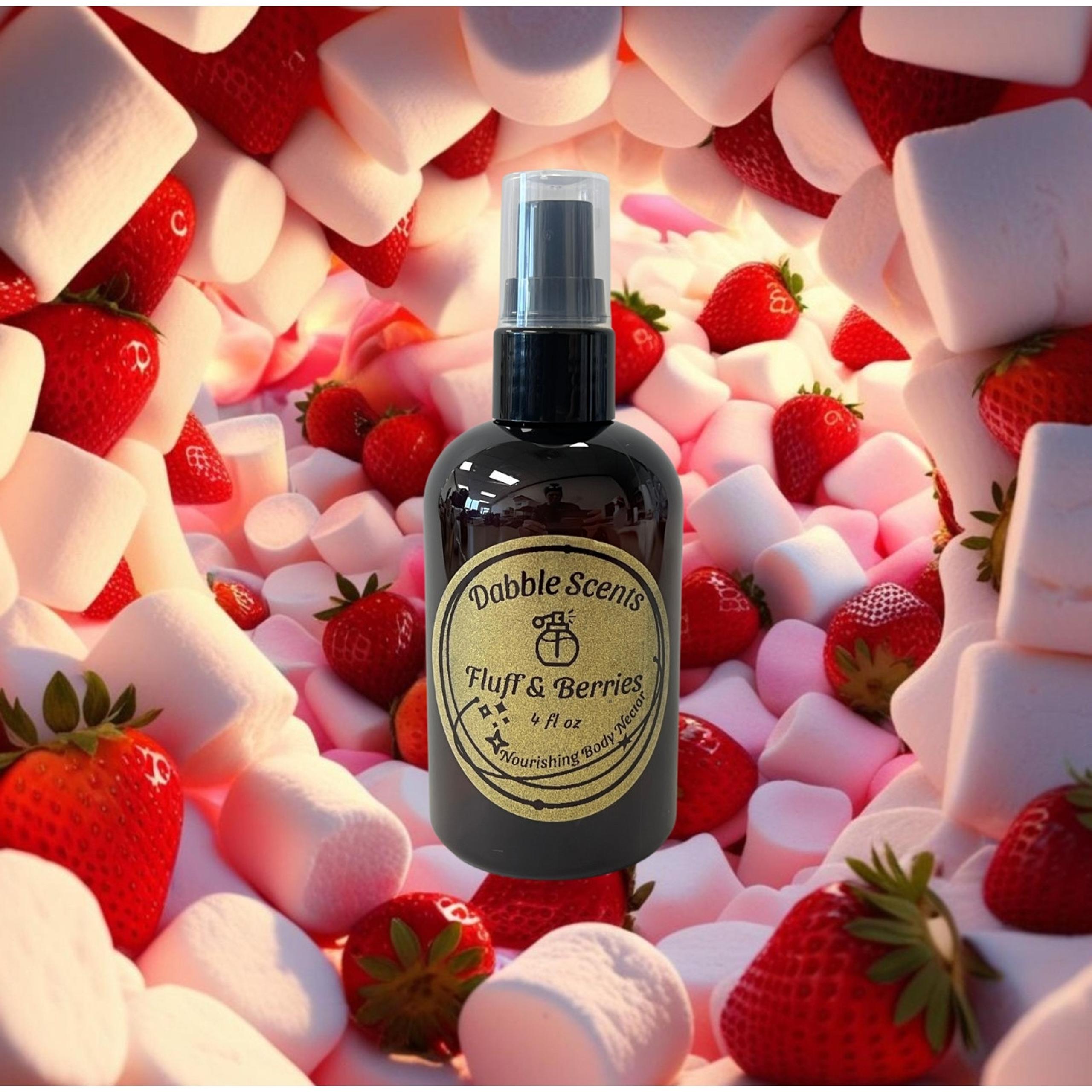 Dabble Scents Fluff & Berries Nourishing Body Nectar Oil 4 fl oz