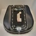 Harley Davidson Mustang Softail Rear Seat Padded Chrome Studded NEW 2008 FL