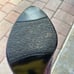 J Renee' Mules Womens 10 Purple Snakeskin Embossed Peeptoe Slides Vintage Slides