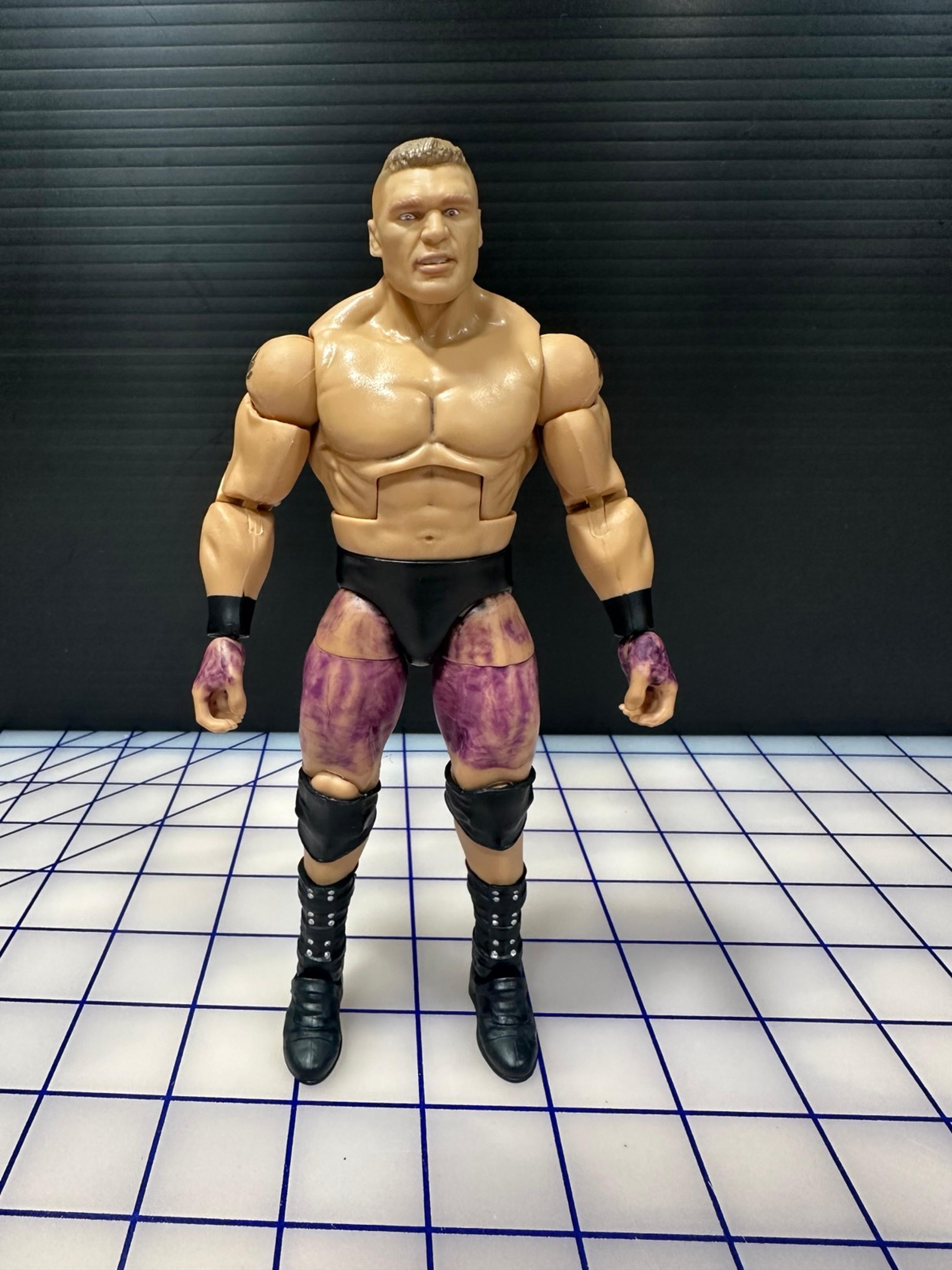 WWE Elite Collection Ruthless Aggression Brock Lesnar Wrestling Action Figure