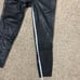 Maison Scotch Biker black leather pants with studs