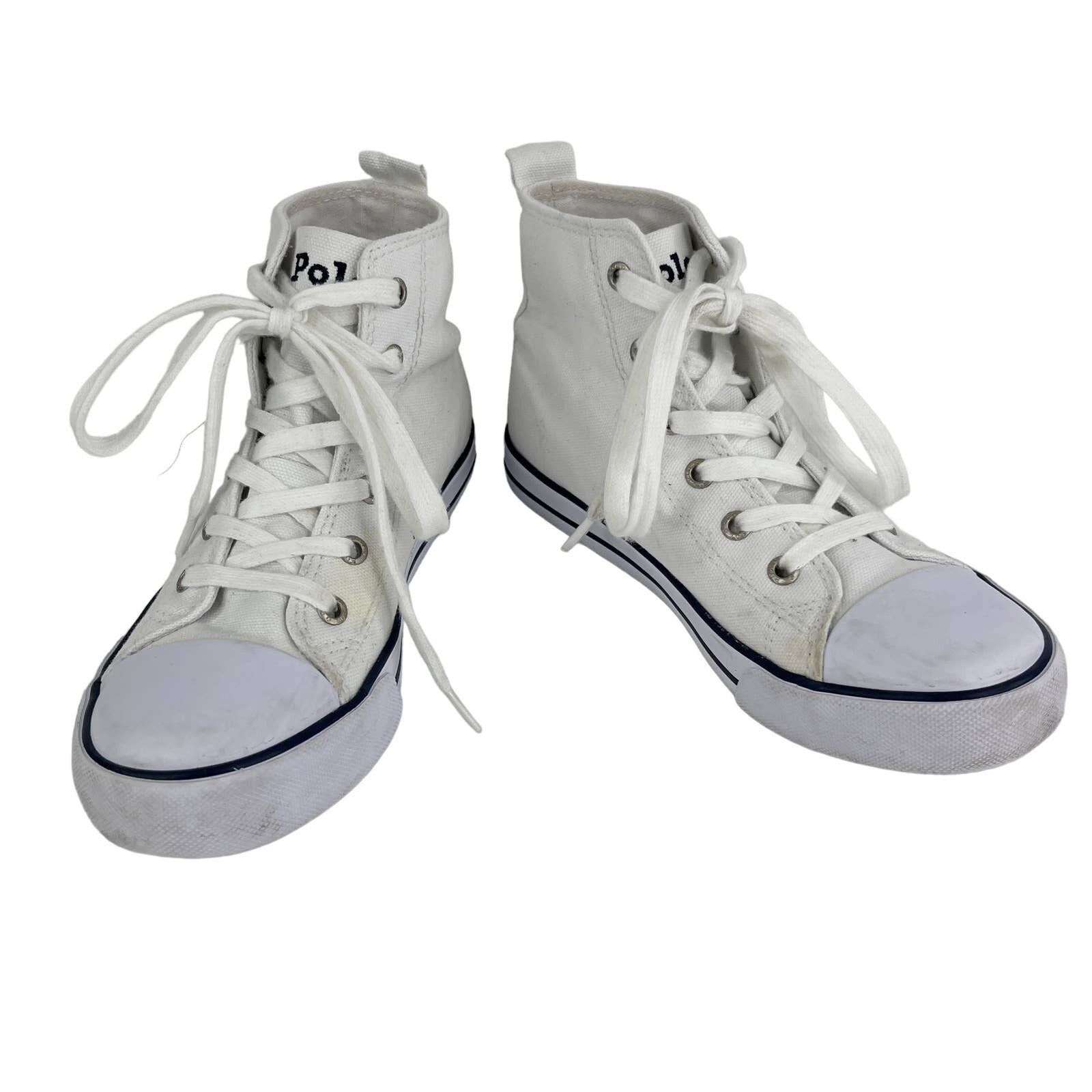 Polo Ralph Lauren Kids Hamptyn Hi II Bear Sneakers Canvas 1