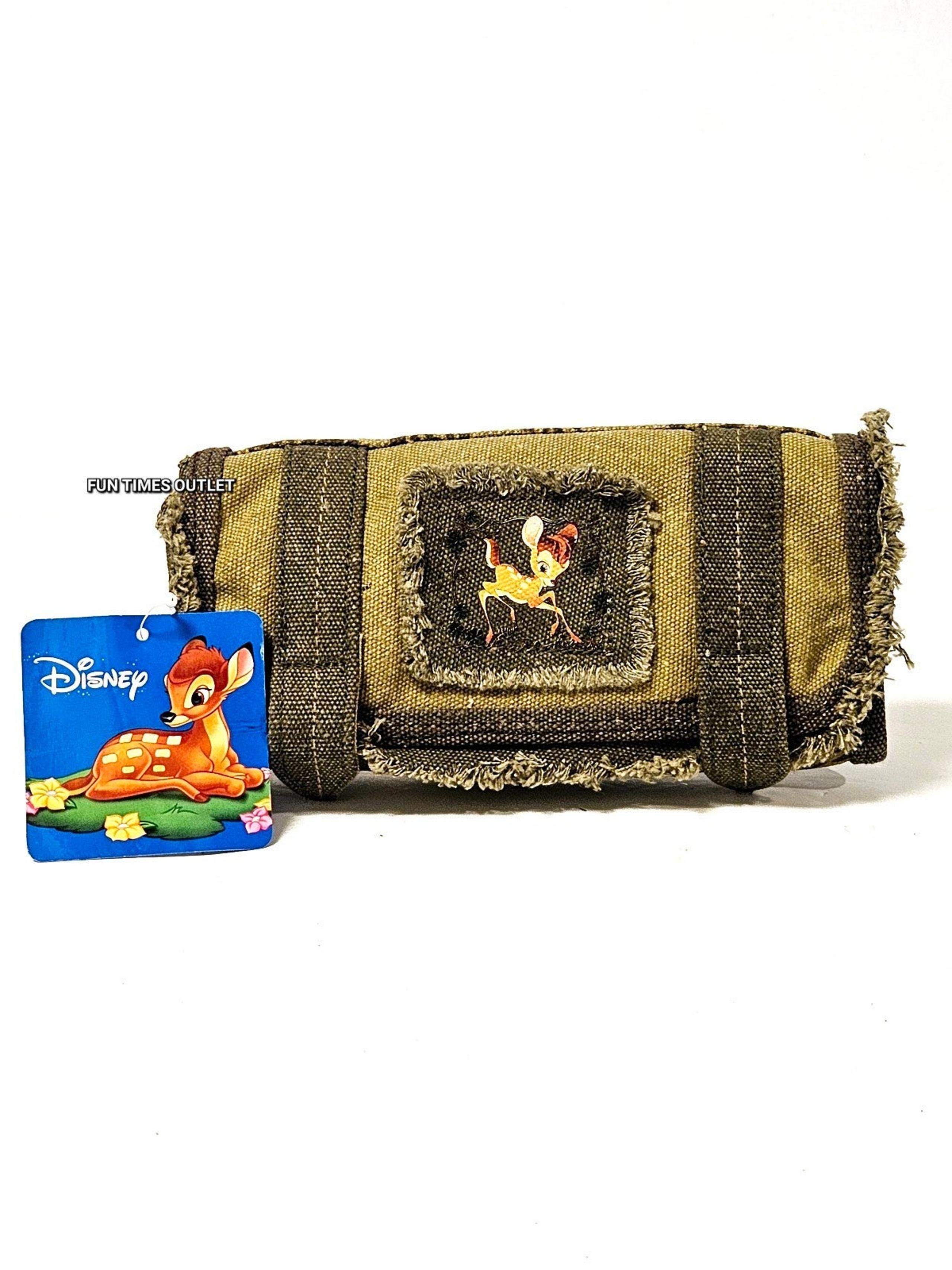 Disney Bambi Lady Distressed Wallet ID Credit Card Check Holder Coinbag Gift New