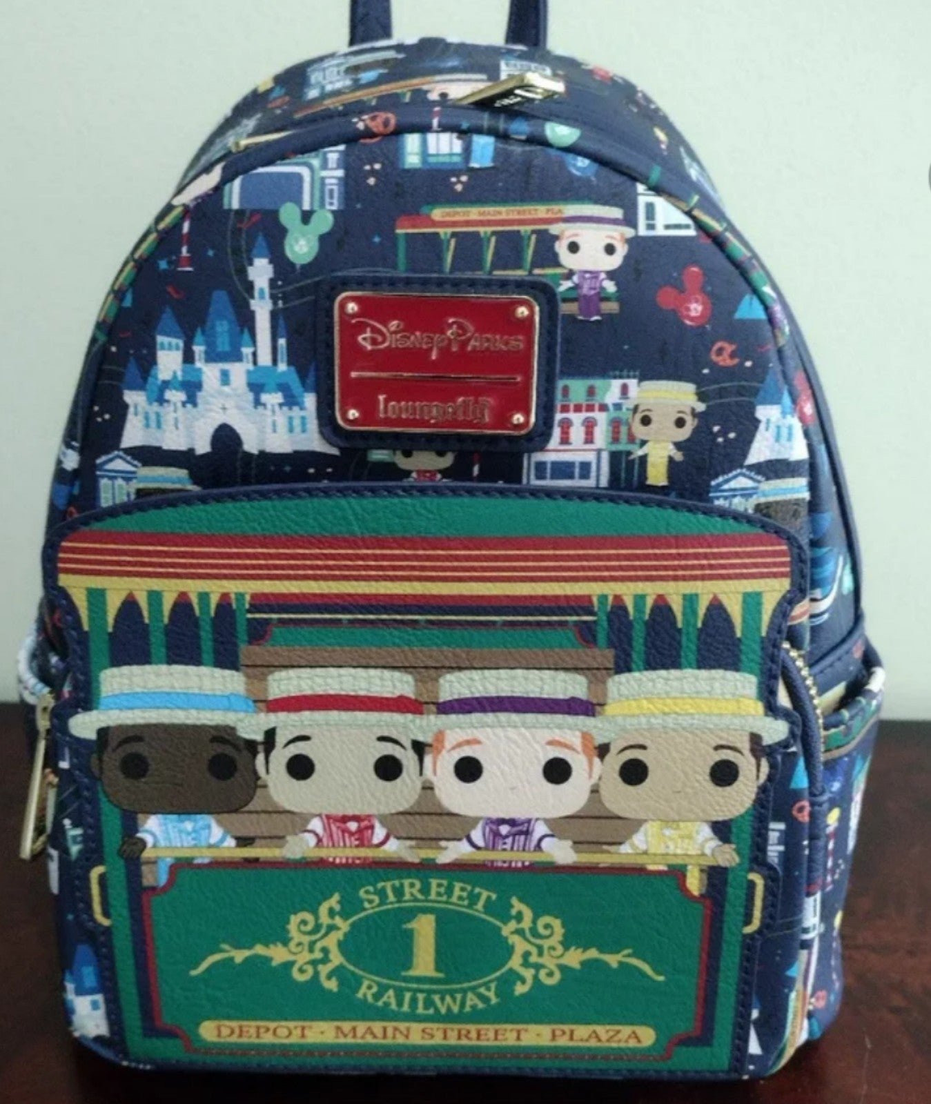 Loungefly Disney Parks Dapper Dans Backpack