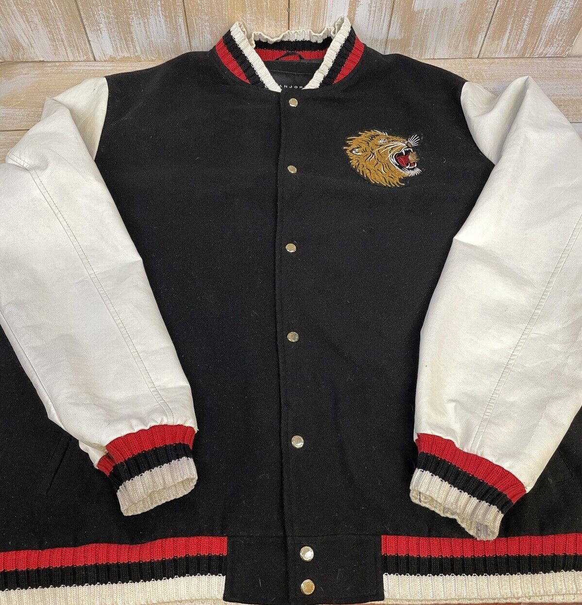 Sean john letterman jacket best sale