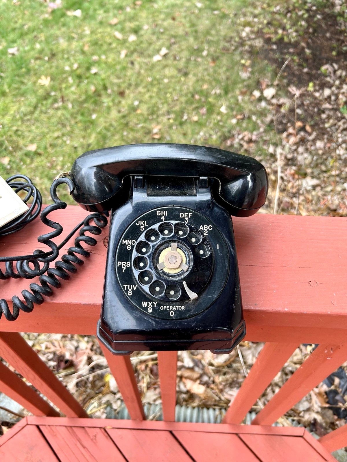 Vintage Black Stromberg Carlson Rotary Dial Desk Telephone 1543 KK