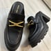 Veronica Beard Wynter Leather Heeled Loafer Size 10