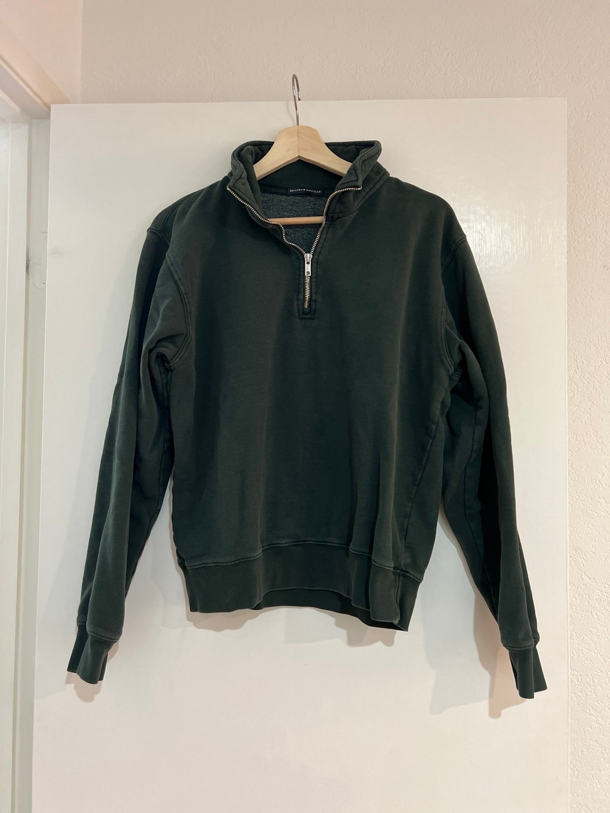 Brandy Melville Quarter Zip Sweatshirt
