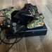 Xbox 360 with controllers