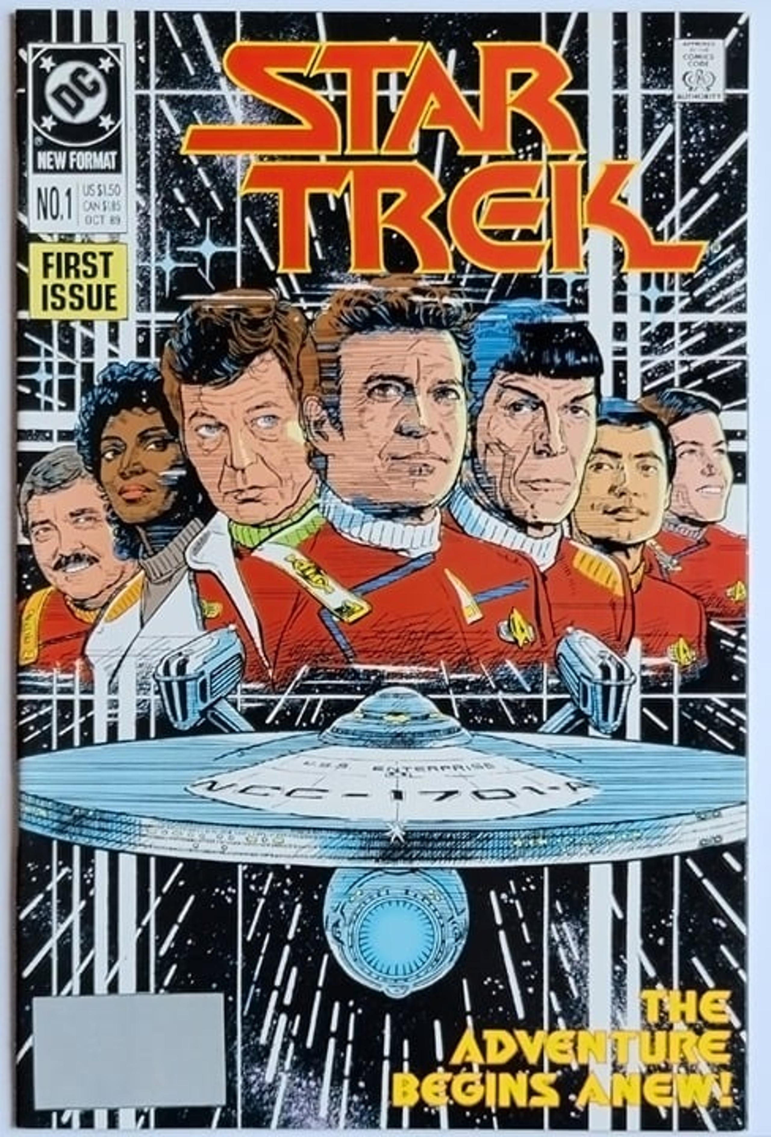 Star Trek #1 (1989) Vintage Premier Issue of Star Trek Volume 2