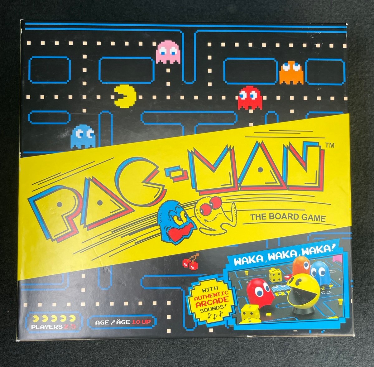 PAC MAN The Board Game With Authentic Arcade Sounds - Buffalo Games - Complete