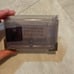 Clear plastic card case