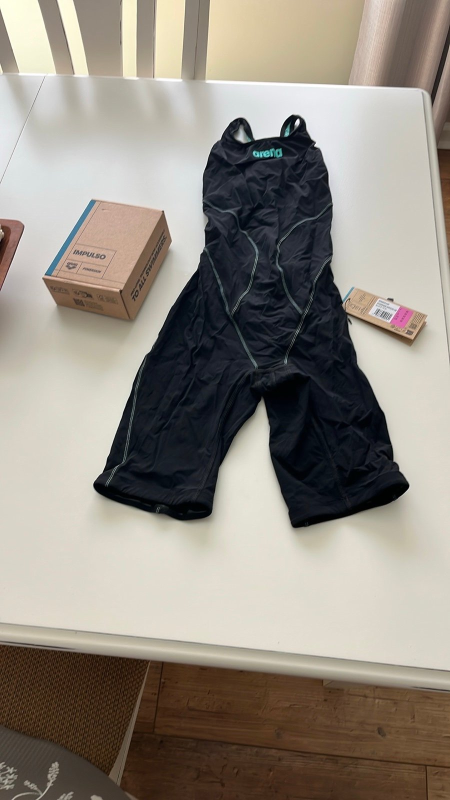 Arena Powerskin Impulso Open Back Tech Suit Kneeskin Size 30. Worn Once EUC