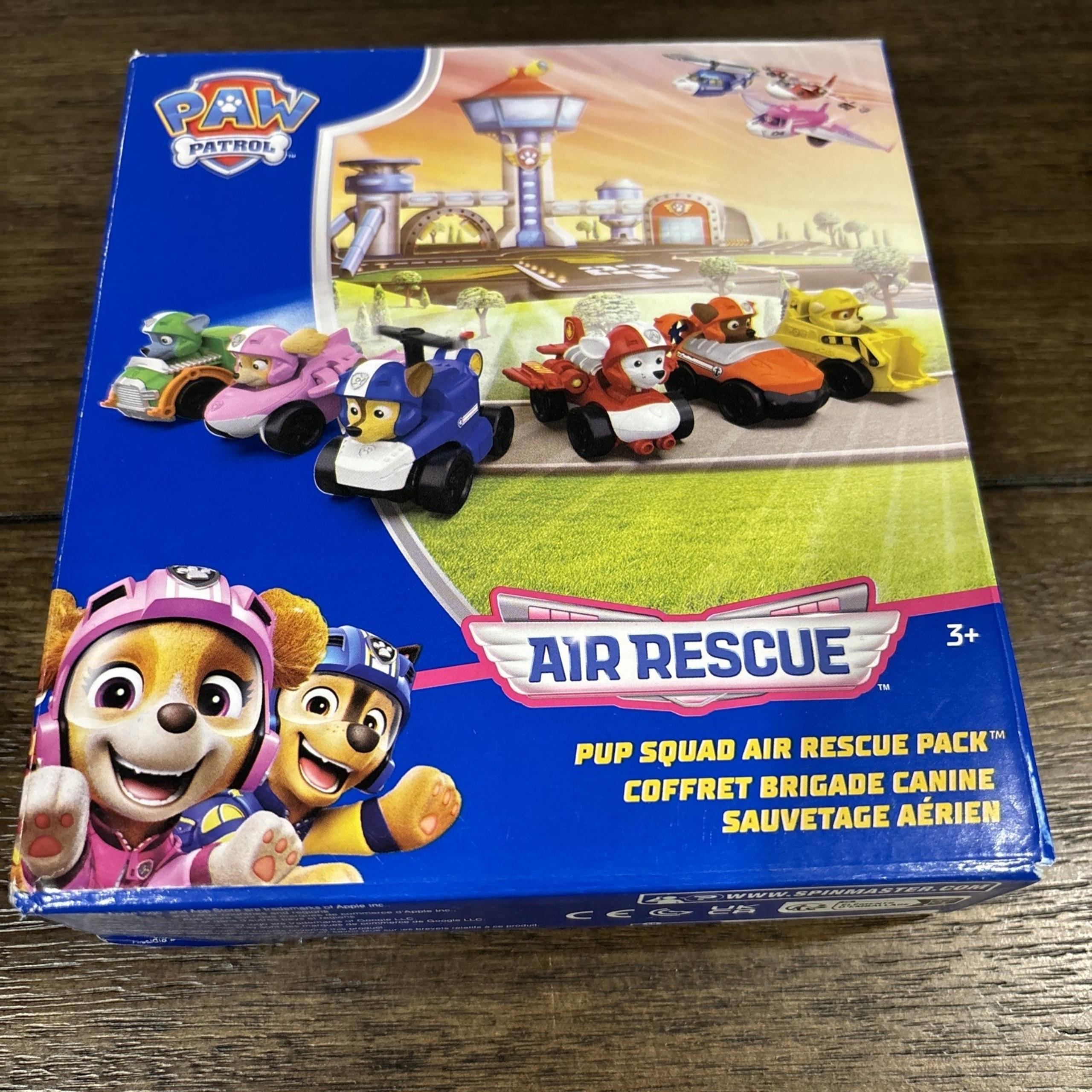 Paw Patrol Pup Squad Air Rescue Pack 6 Piece Racers Toys