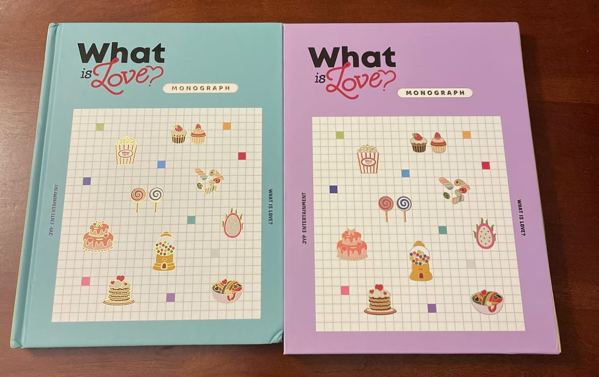 Twice monograph What is Love no photocard
