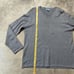 White Warren Sweater Mens Large Gray Silk Cashmere Blend V Neck Preppy Soft