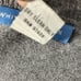 White Warren Sweater Mens Large Gray Silk Cashmere Blend V Neck Preppy Soft