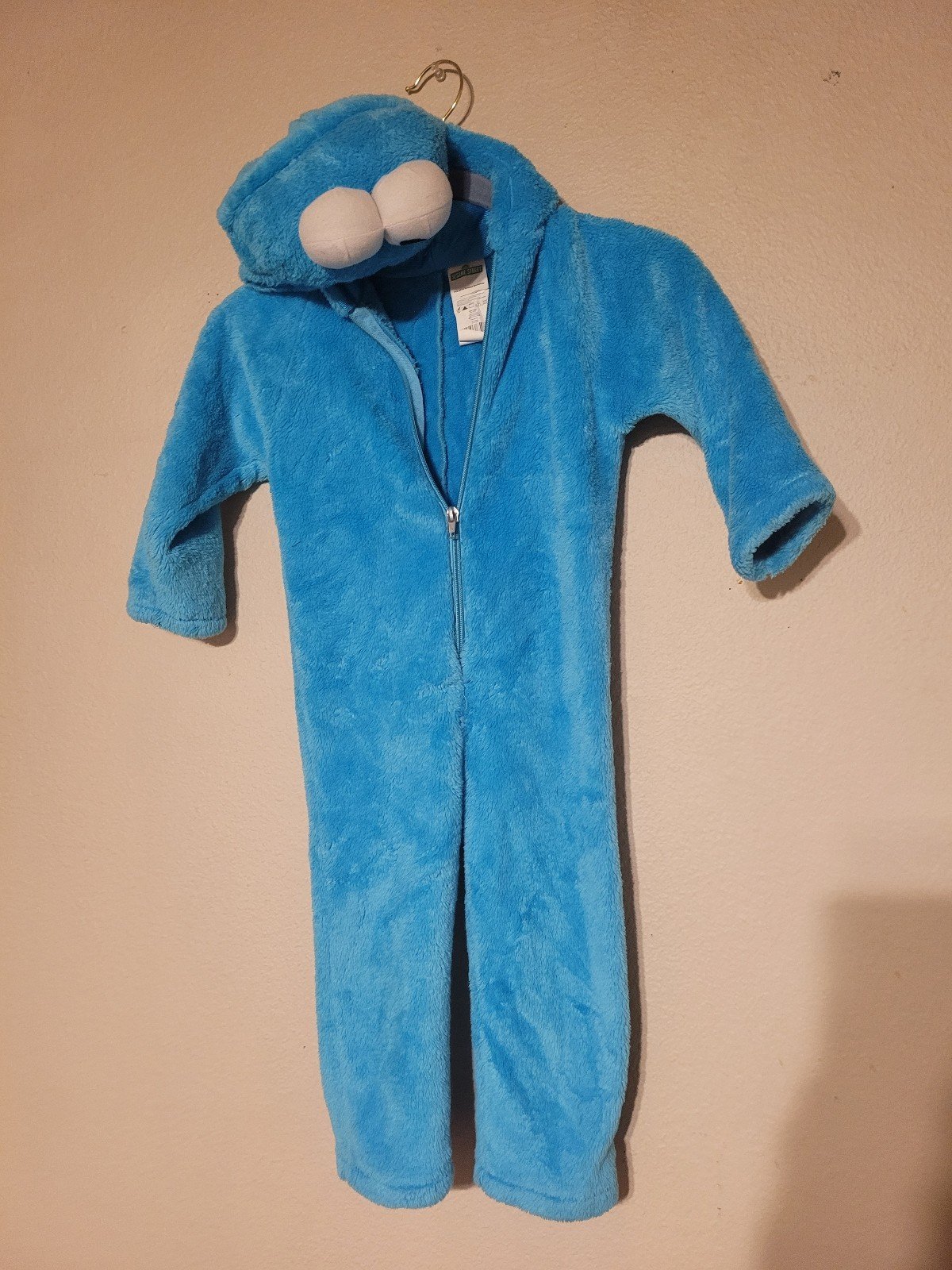 Sesame street kids cookie monster costume