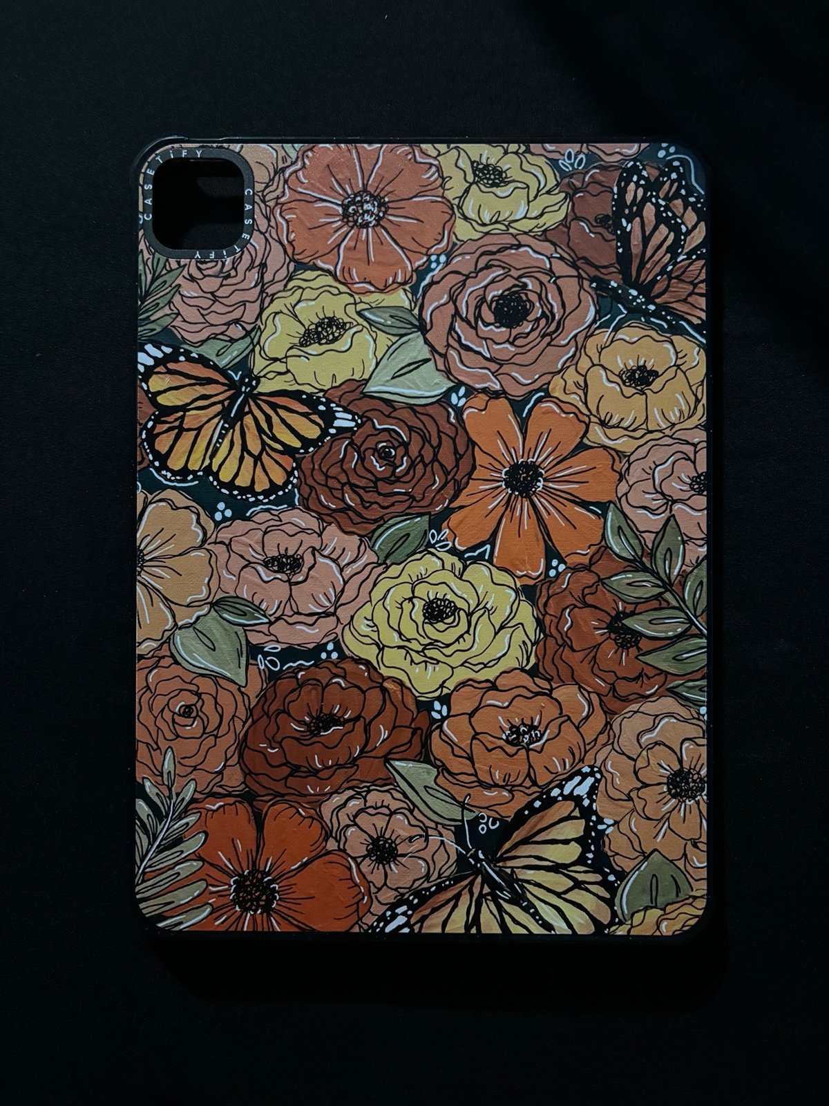 floral iPad case from casetify