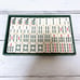 Rare Vintage Mahjong Tiles Mahjong Set Back Bamboo Tiles Showa Retro