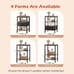 Nightstand with Charging Station, Bed Side Table (FREE SHIPPING)