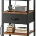 Nightstand with Charging Station, Bed Side Table (FREE SHIPPING)