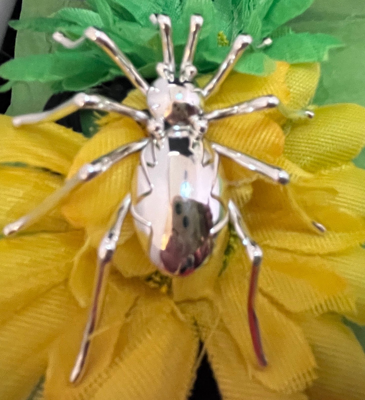 Navajo Sterling Spider Pin/Pendant #550 SIGNED
