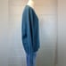 Penguin by Munsingwear 100% Lambswool Teal Blue V-Neck Sweater Mens Medium