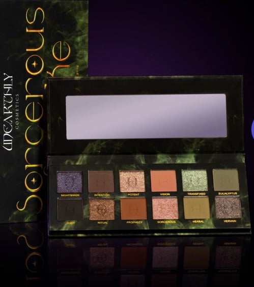 Unearthly Cosmetics SORCEROUS SMOKE Eyeshadow Palettes