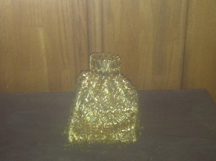 Gold Bag Antique 1930s/1940s hand made in Hong Kong