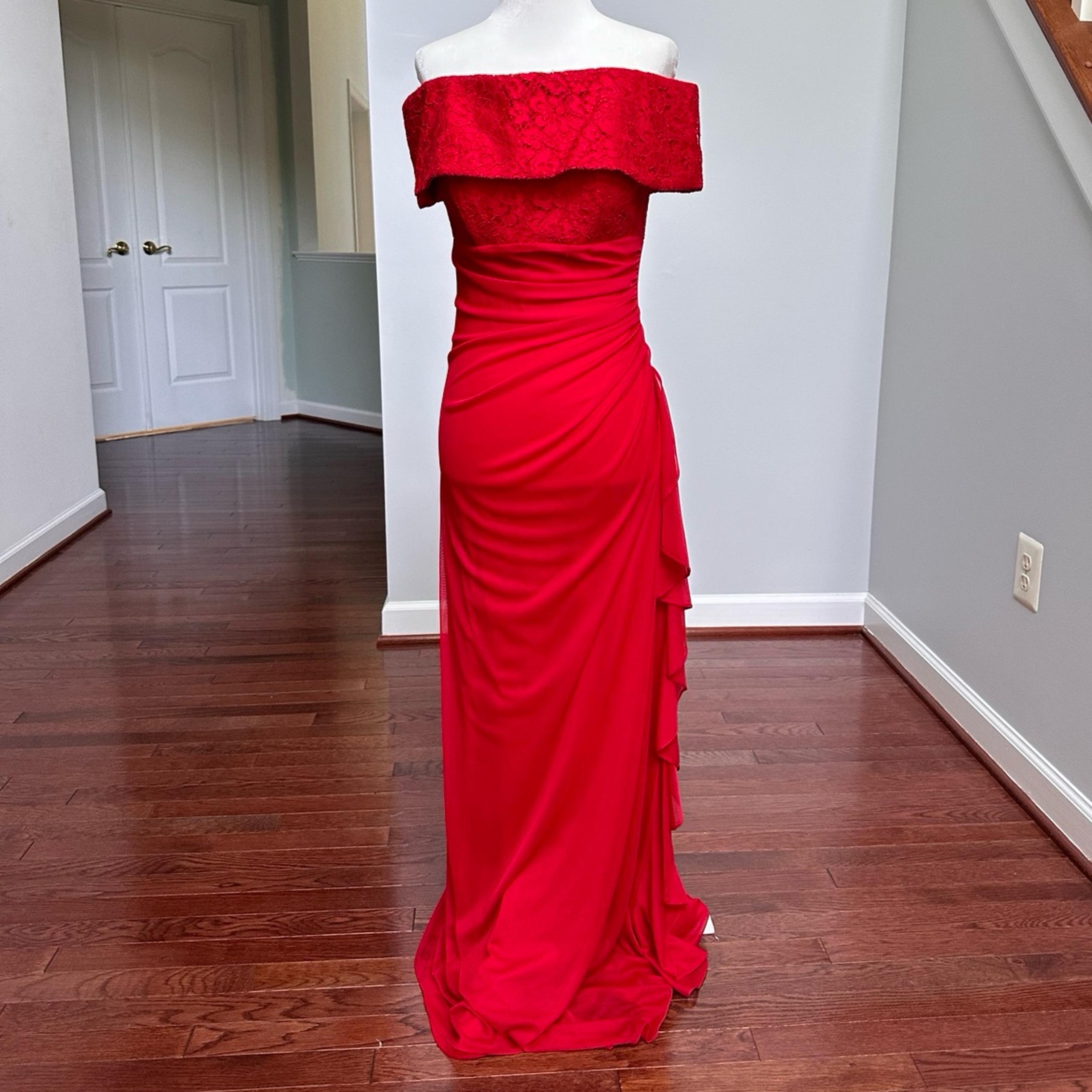 Vintage Y2K Formal Off Shoulder Lace Sexy Feminine Summer Gown Dress Sherri