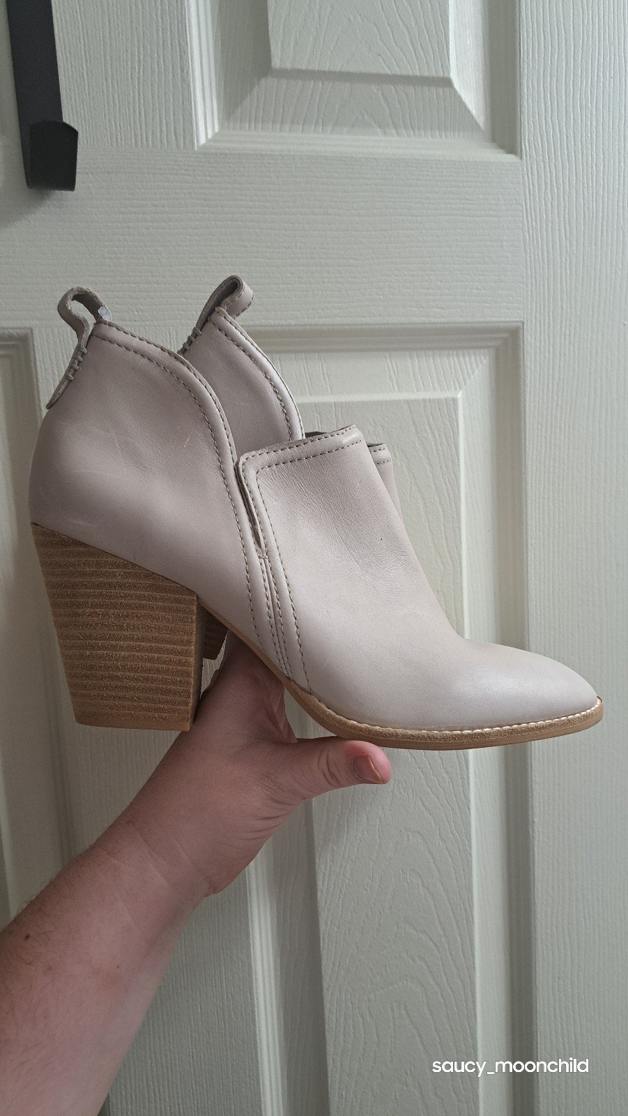 New • Jeffery Campbell • Women's Leather Ankle Boots 11 Chunky Heel Trendy