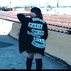 Fashion Tour Black Denim Jacket