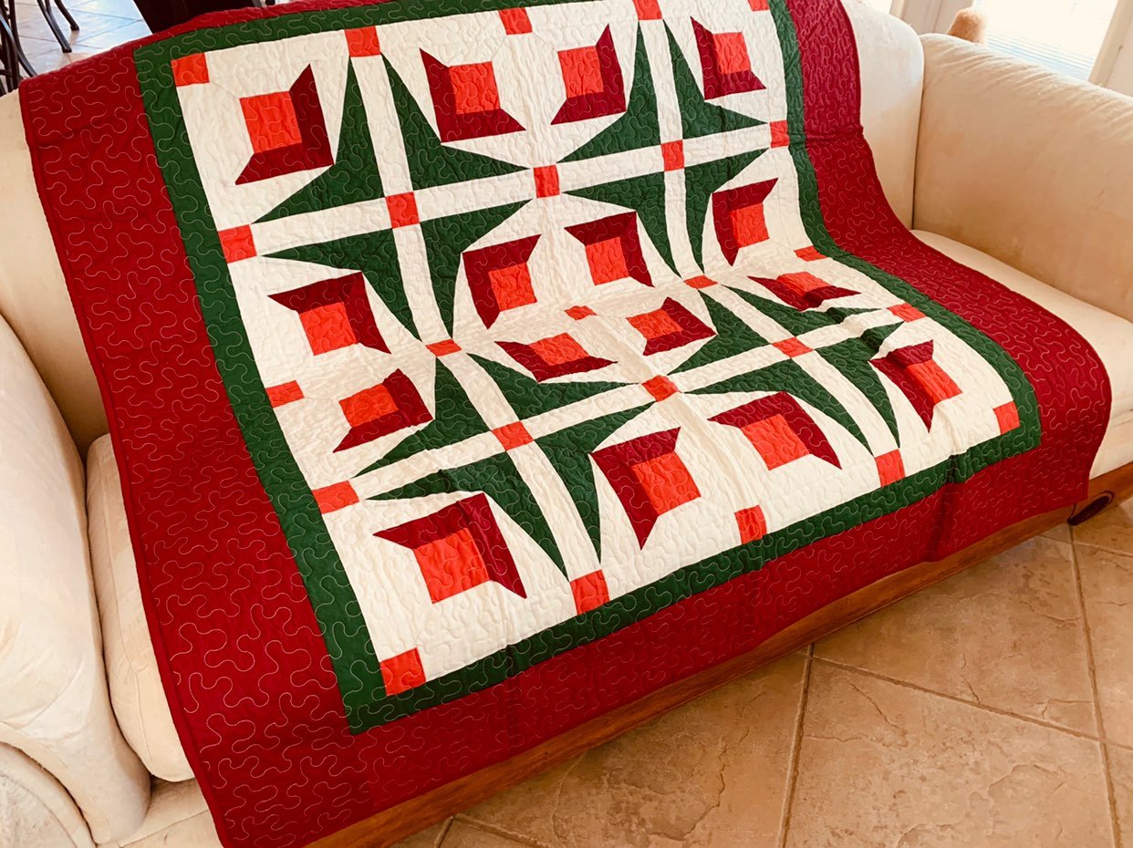 Tulips Lap Quilt