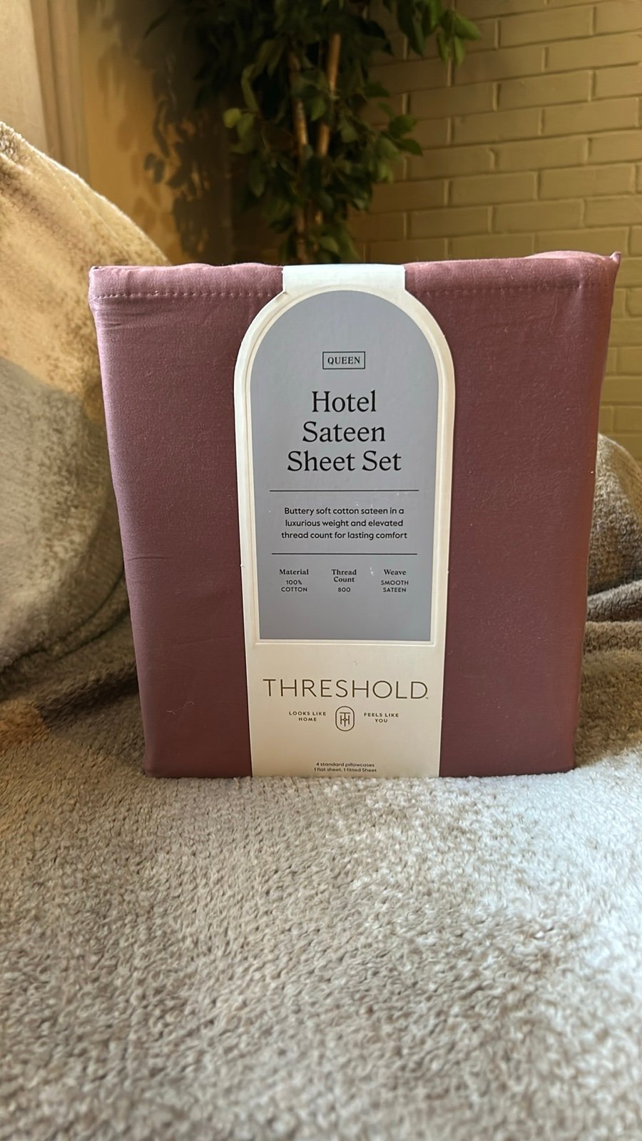 Threshold Hotel Sateen Sheet Set