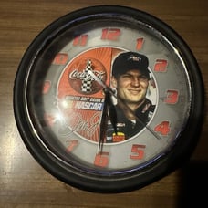 Dale Earnhardt Junior clock