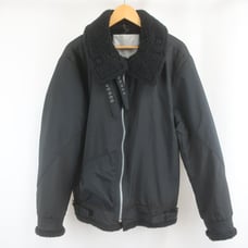 NEIGHBORHOOD B-3 Nylon Patchwork Boa Bomber Jacket M