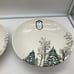 Intesa Porcelain 9in Winter Trees Serving Bowl Set of 2 CC02B12029