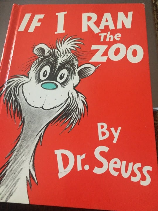 DR SEUSS IF I RAN THE ZOO 1977 BOOK
