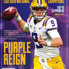 Street & Smith's LSU TIGERS 2019 CHAMPS