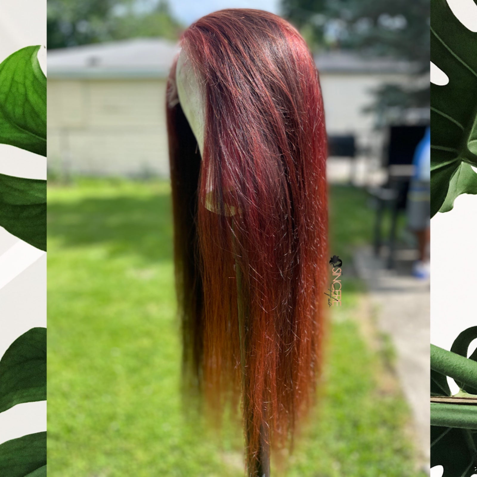 26” Straight Vietnamese Wig with Highlights 4x4 HD LaceClosure