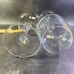 Set of (2) General Hospital Crystal Champagne/Wine Glasses From The Hulu shop se
