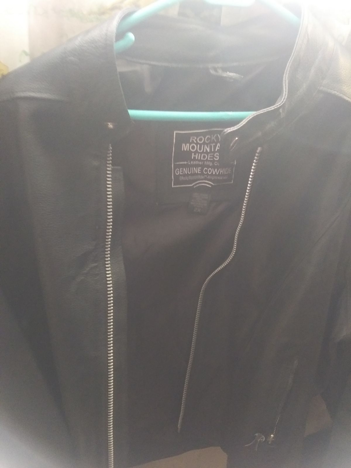 Rocky Mountain leather coat.