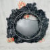 Devilish Dan Halloween spooky vintage Halloween Pail wreath pumpkin vampire