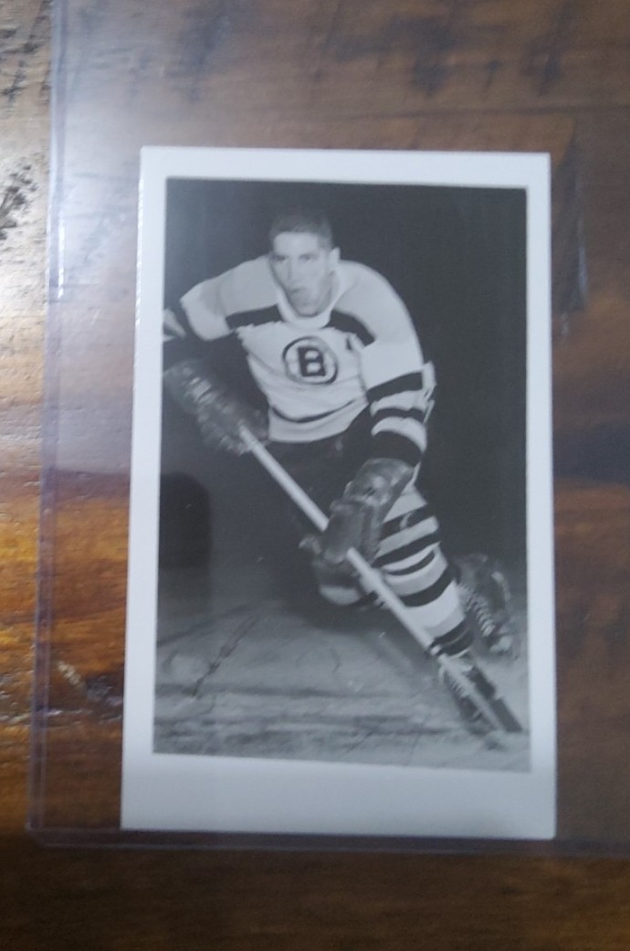1950s hockey Jack Blonda Postcard